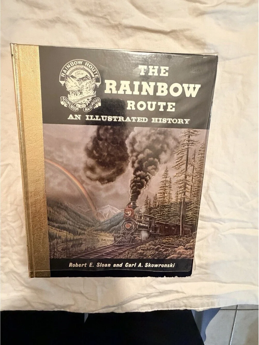 The Rainbow Route Silverton Railroad Illustrated History Sundance 1975 MAP Sloan